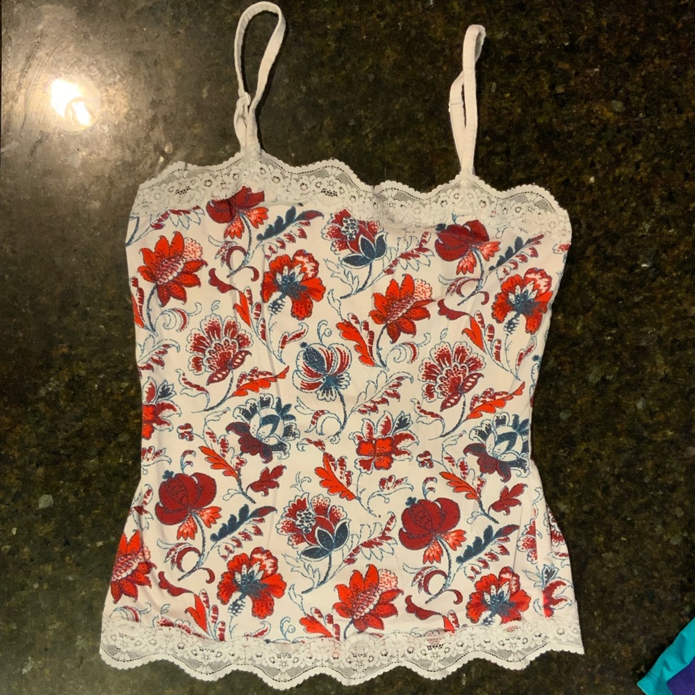 Ann Taylor Floral Print Camisole